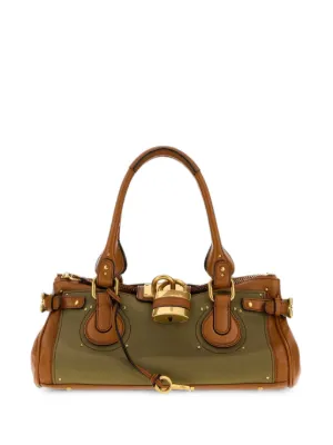 Chloé パディントン ショルダーバッグ | ブラウン | FARFETCH JP
