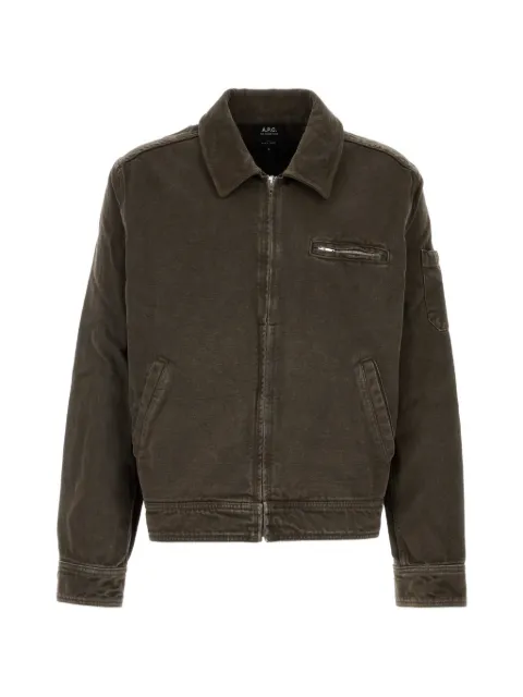 A.P.C. workwear zip-up jacket
