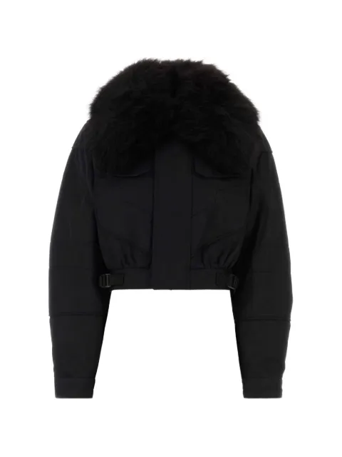 DSQUARED2 faux-fur collar padded jacket