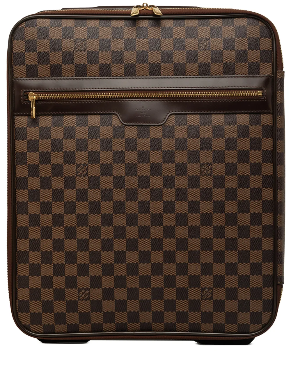 Louis Vuitton Pre-Owned 2009 Damier Ebene Pegase Reisetasche 45cm - Braun