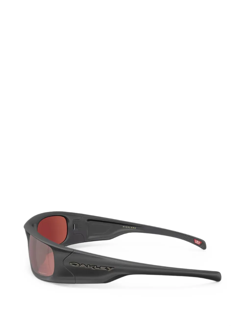 Oakley Highland zonnebril met rechthoekig montuur Zwart