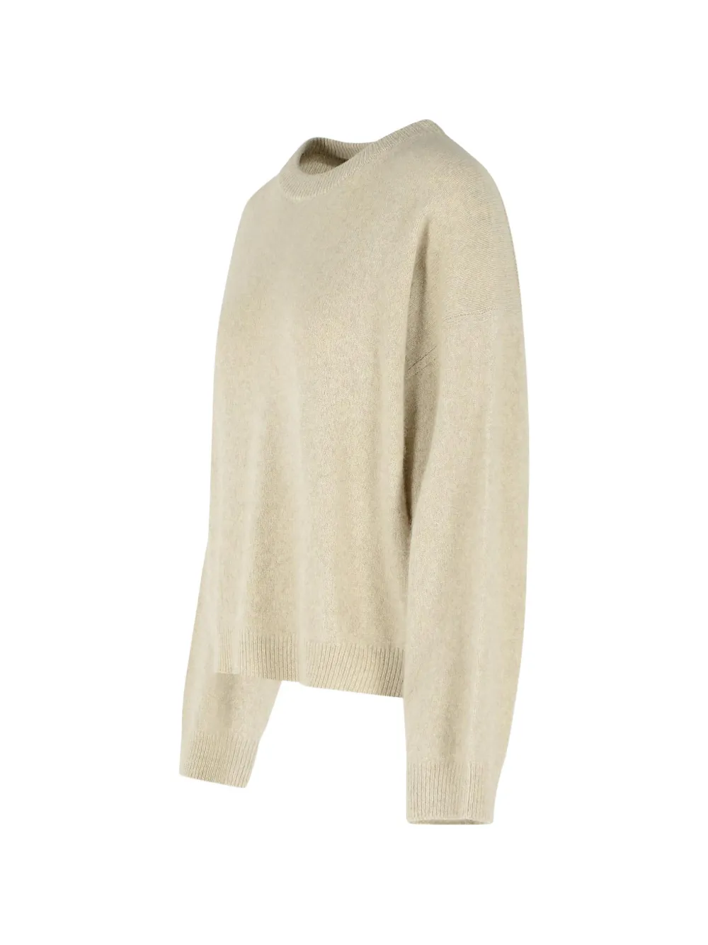 LouLou de Saison Tristan wollen trui Beige