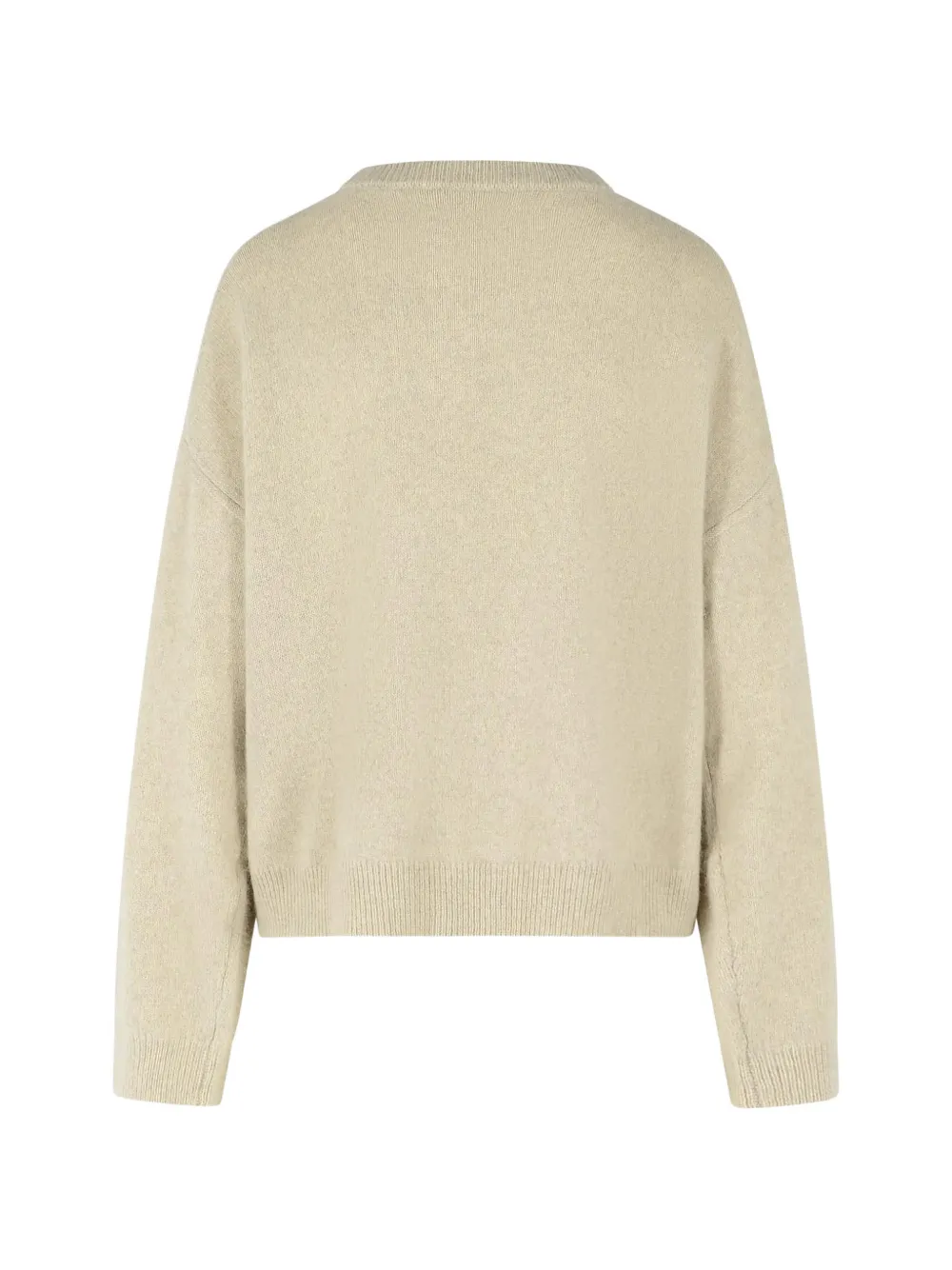 LouLou de Saison Tristan wollen trui Beige