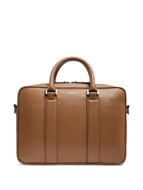 Lancel Edgard leather briefcase