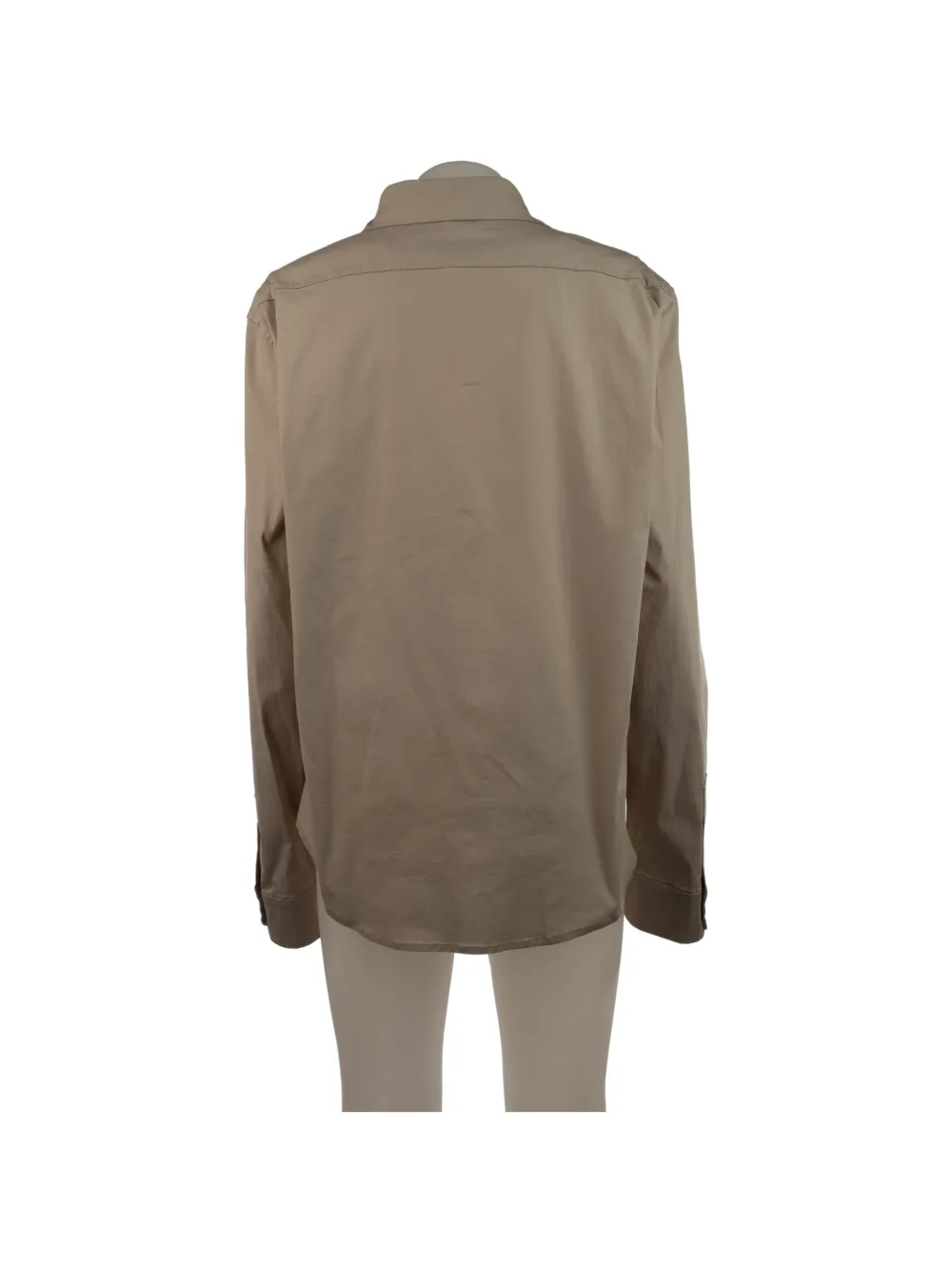 Miu Blouse met logopatch Beige