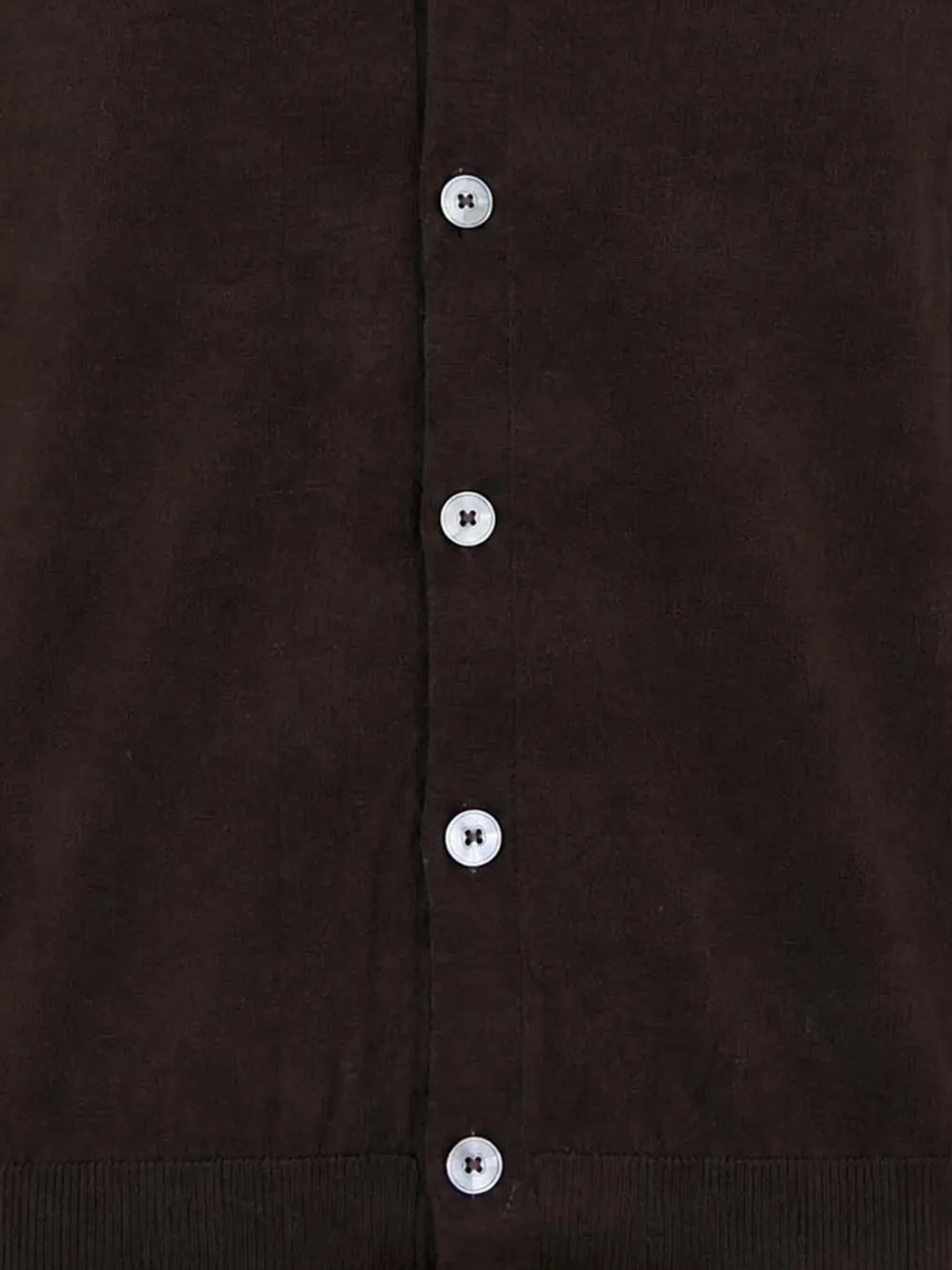 Ballantyne Button-up vest Bruin