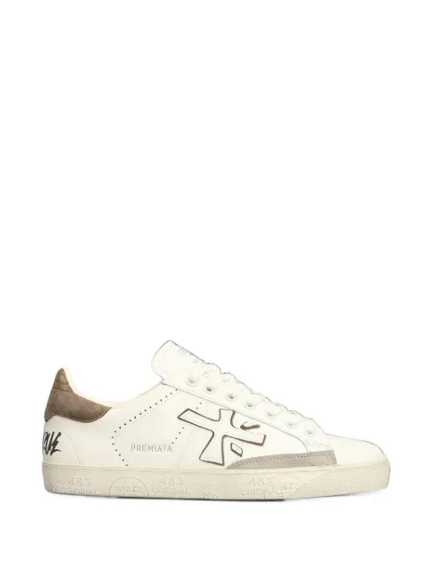 Premiata Steven logo-patch sneakers