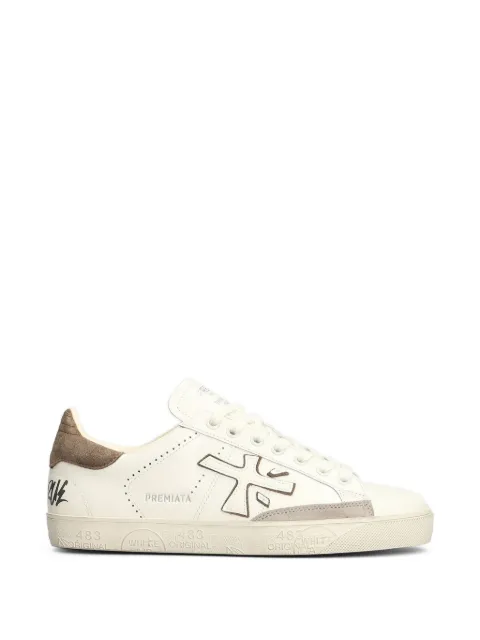Premiata Steven logo-patch sneakers