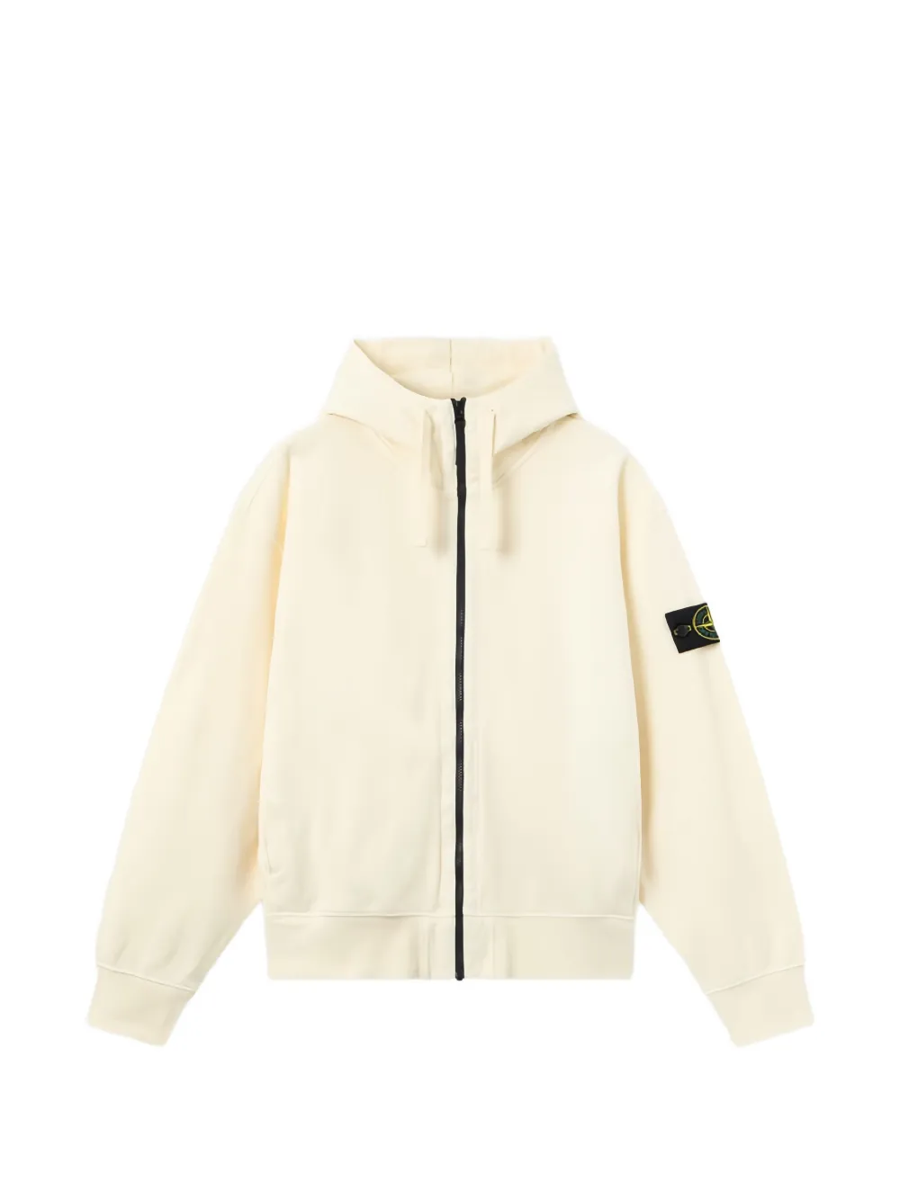 Stone Island 6100009 organic cotton fleece hoodie