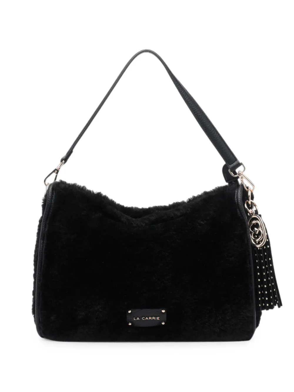 La Carrie Teddy shoulder bag - Nero