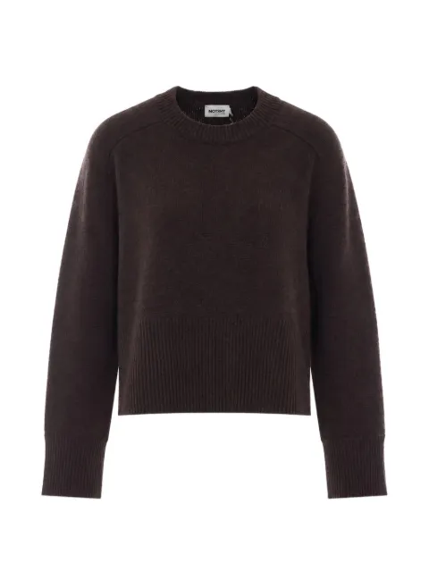 Not Shy crew-neck sweater