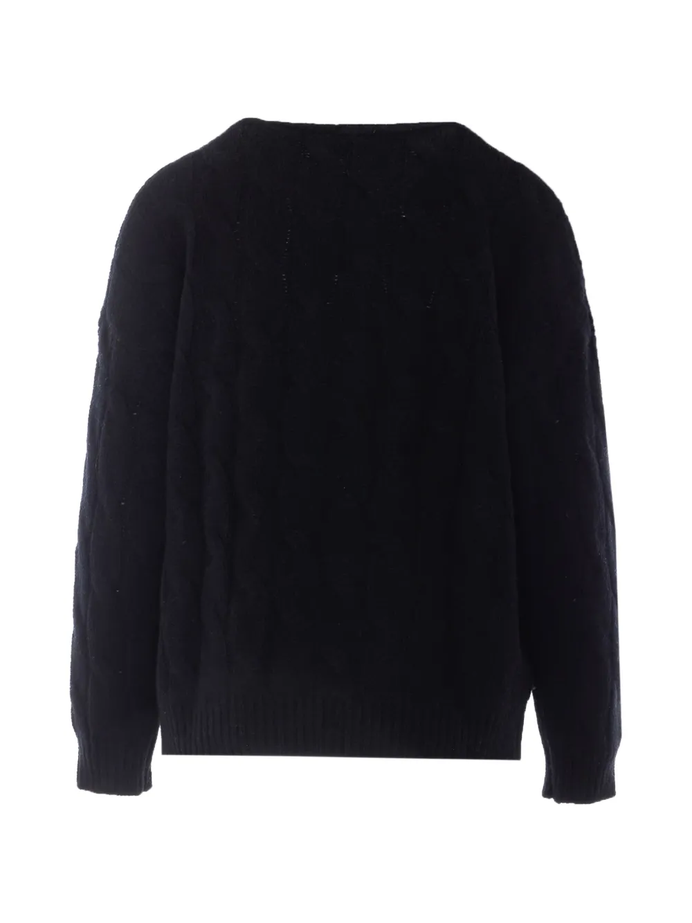 Not Shy Trui met ronde hals Zwart