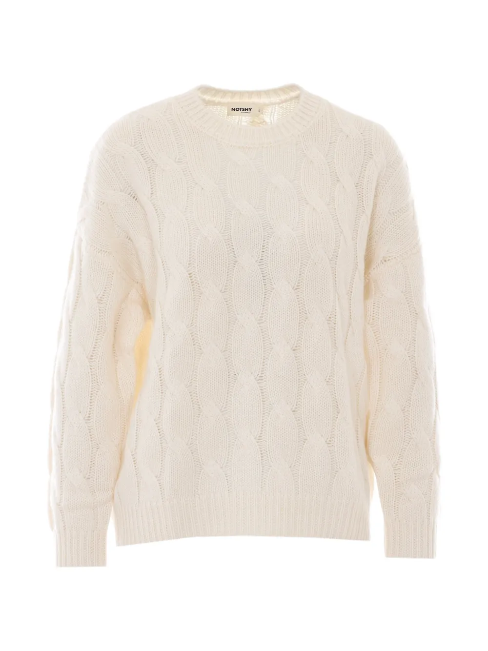Not Shy Patzi cable-knit sweater