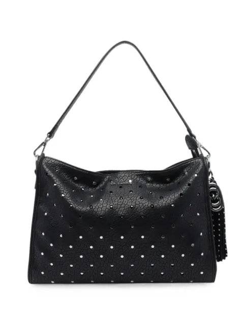 La Carrie Downtown strass-embellished shoulder bag