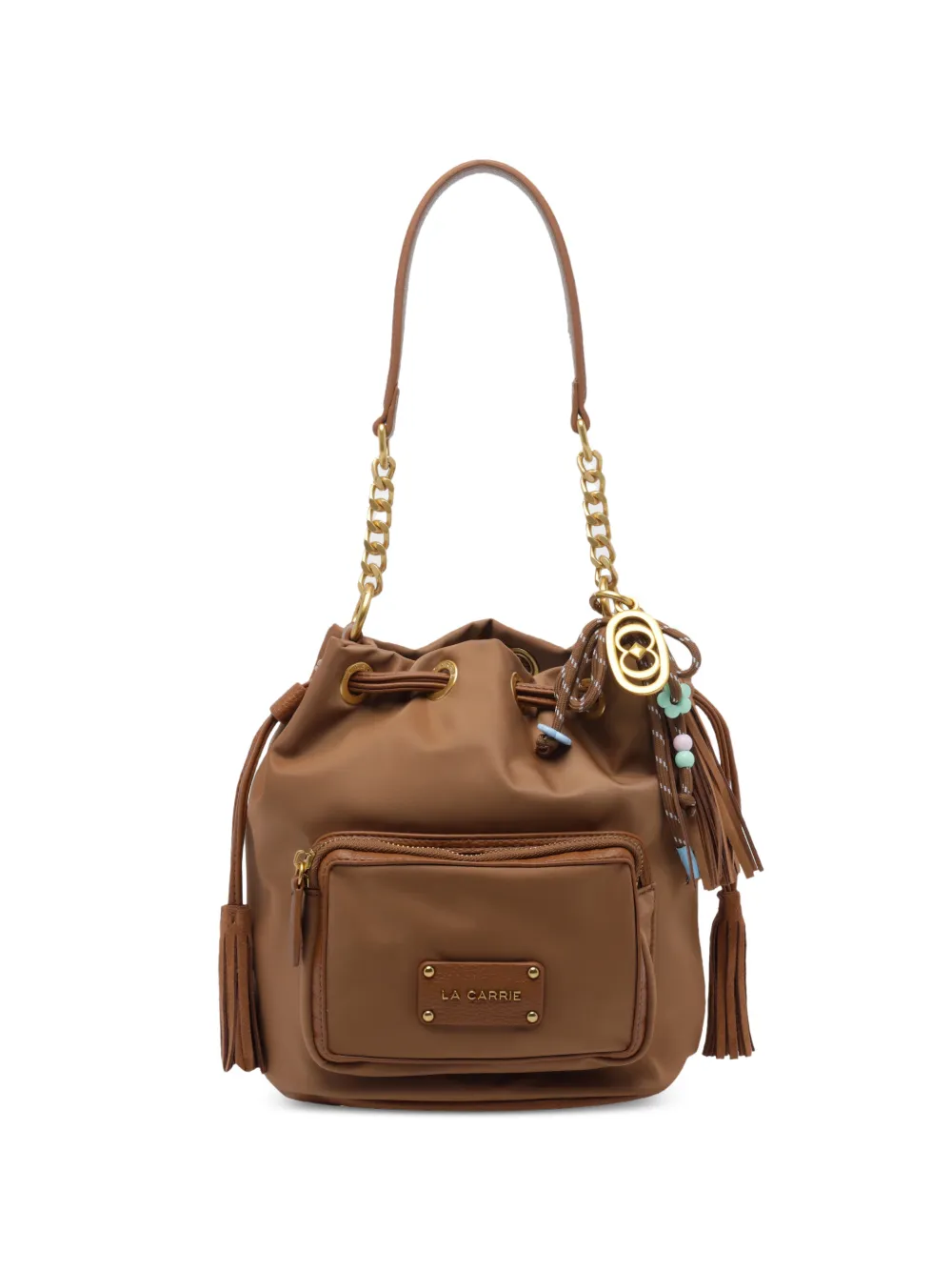 La Carrie Dark Wave bucket bag
