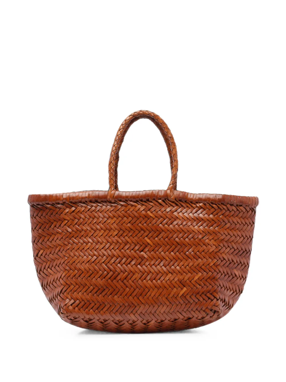 Dragon Diffusion Small Triple Jump Tote Bag In Brown