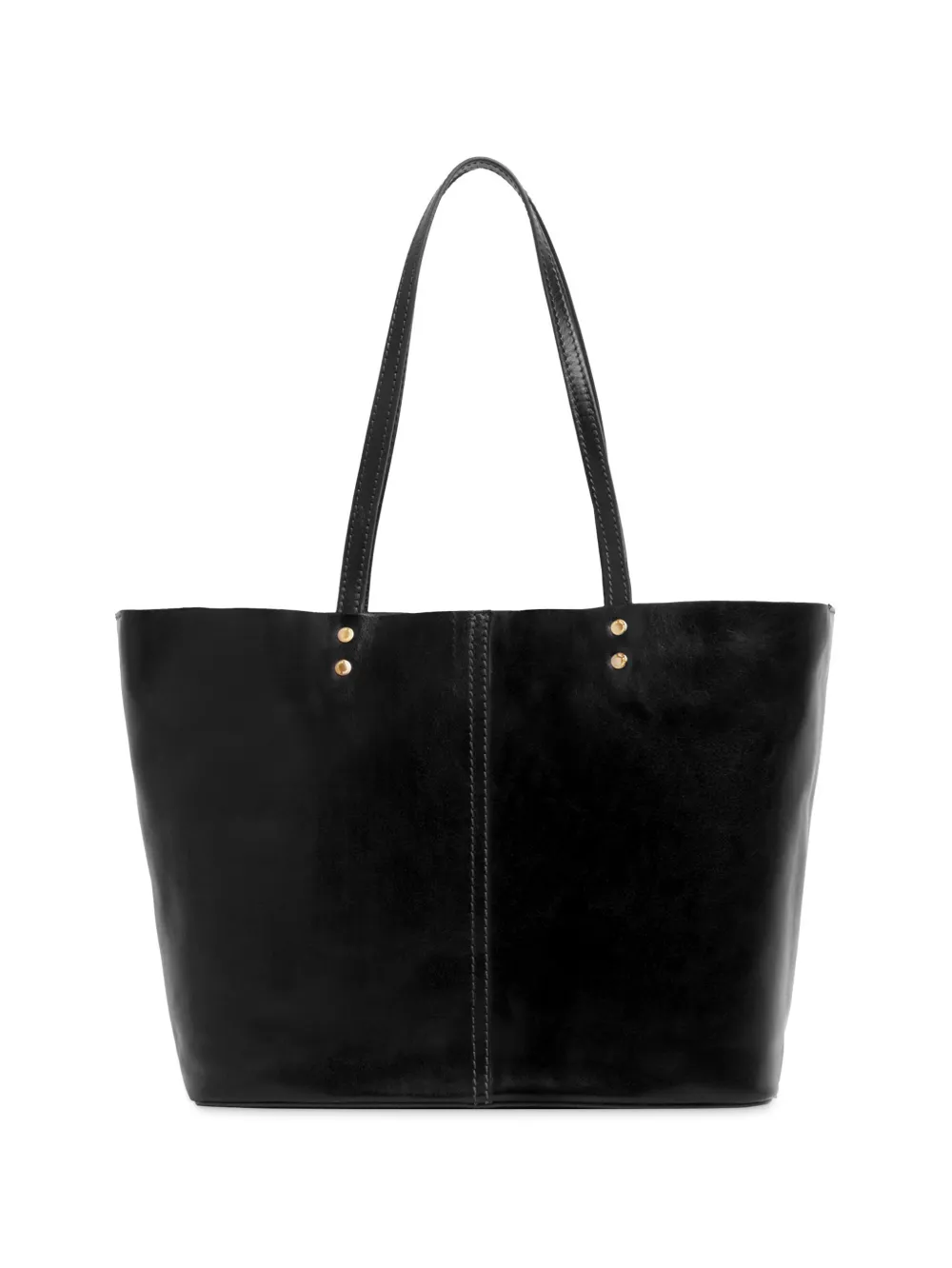 The Bridge Lisa leren shopper Zwart