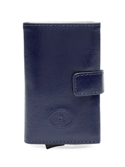 The Bridge logo-embossed leather cardholder