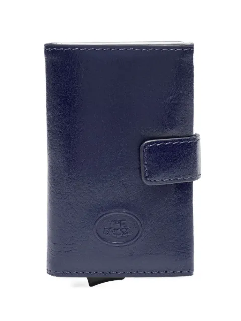 The Bridge logo-embossed leather cardholder