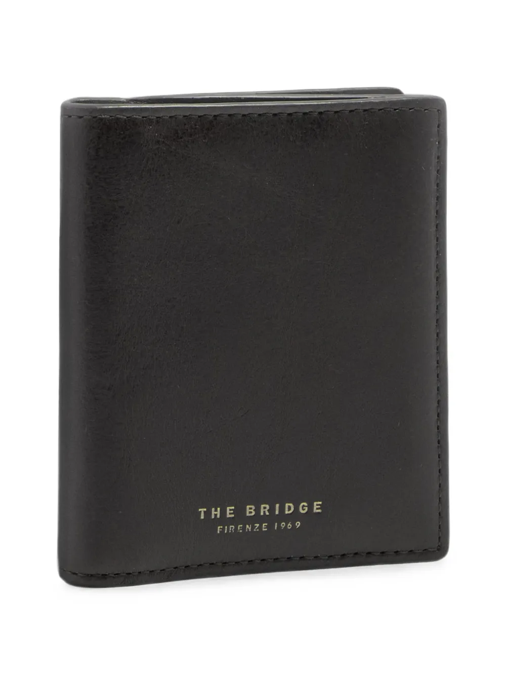 The Bridge Lupo leren portemonnee Zwart