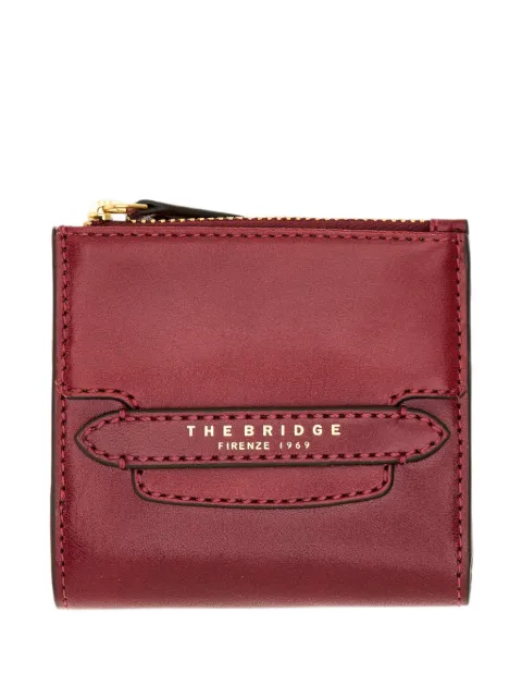 The Bridge bifold leather wallet