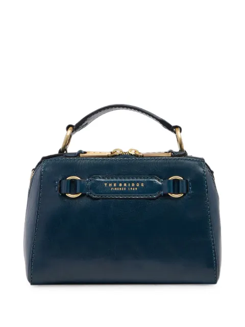 The Bridge Laura leather tote bag