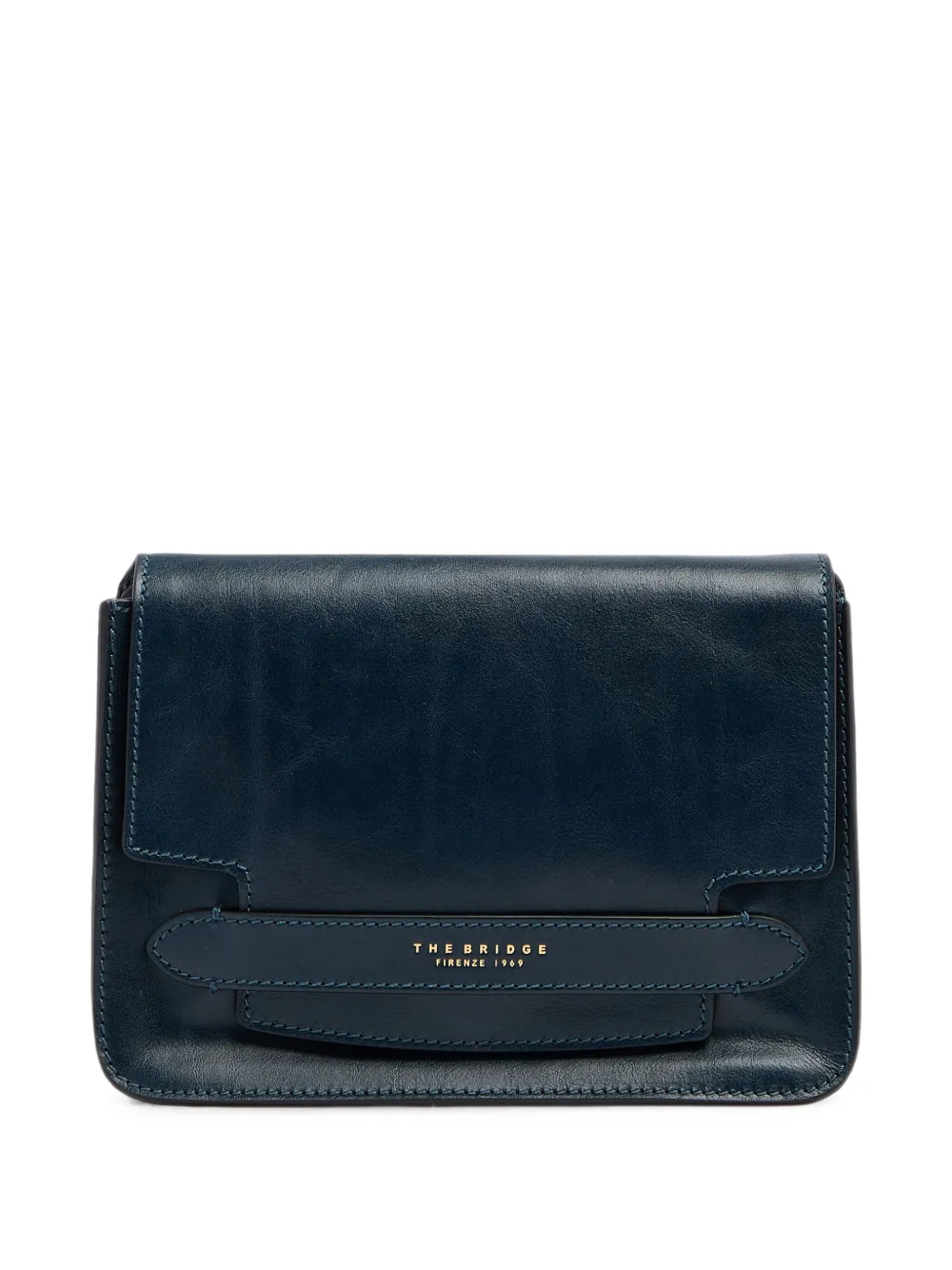 The Bridge Lucrezia leather cross body bag - Blu