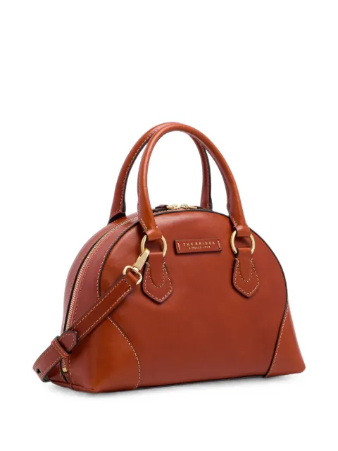 The Bridge Magda curved leather shoulder bag