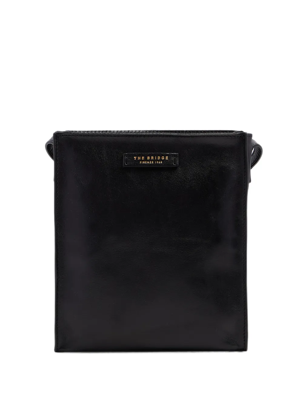 The Bridge Borsa a spalla in pelle piccola - Nero