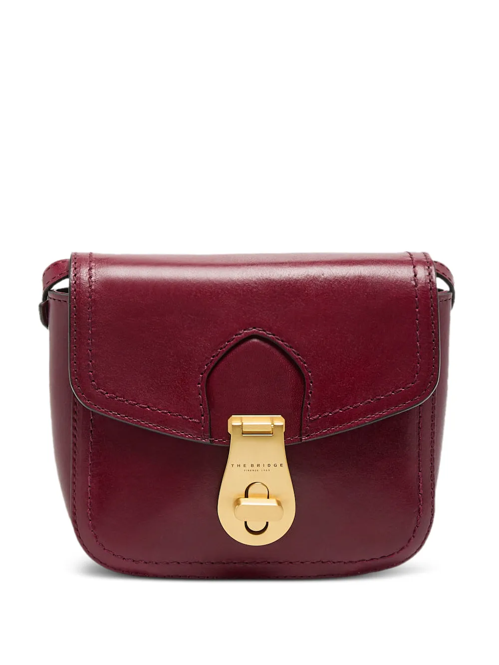 The Bridge buckle-detail leather mini bag
