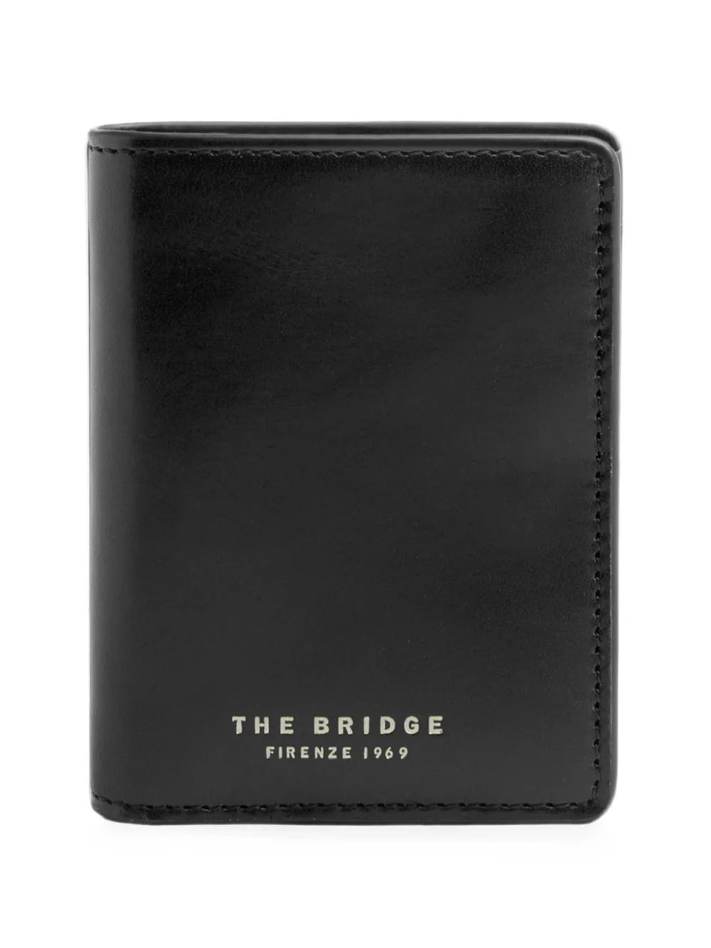 The Bridge Portafoglio bi-fold Lara in pelle - Nero