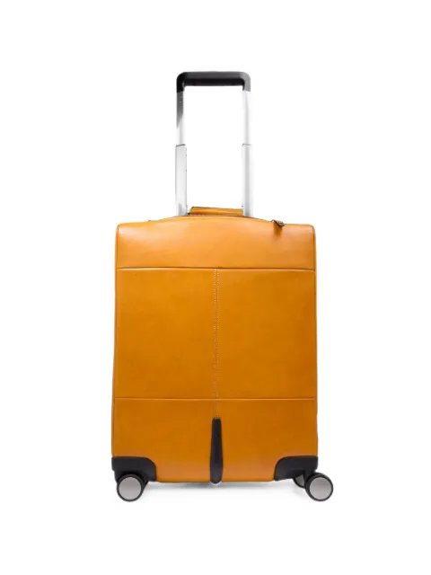 The Bridge four-wheel leather luggage
