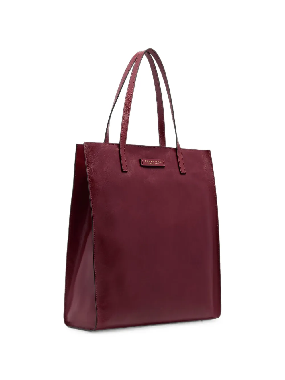 The Bridge Shopper van rundleer Rood