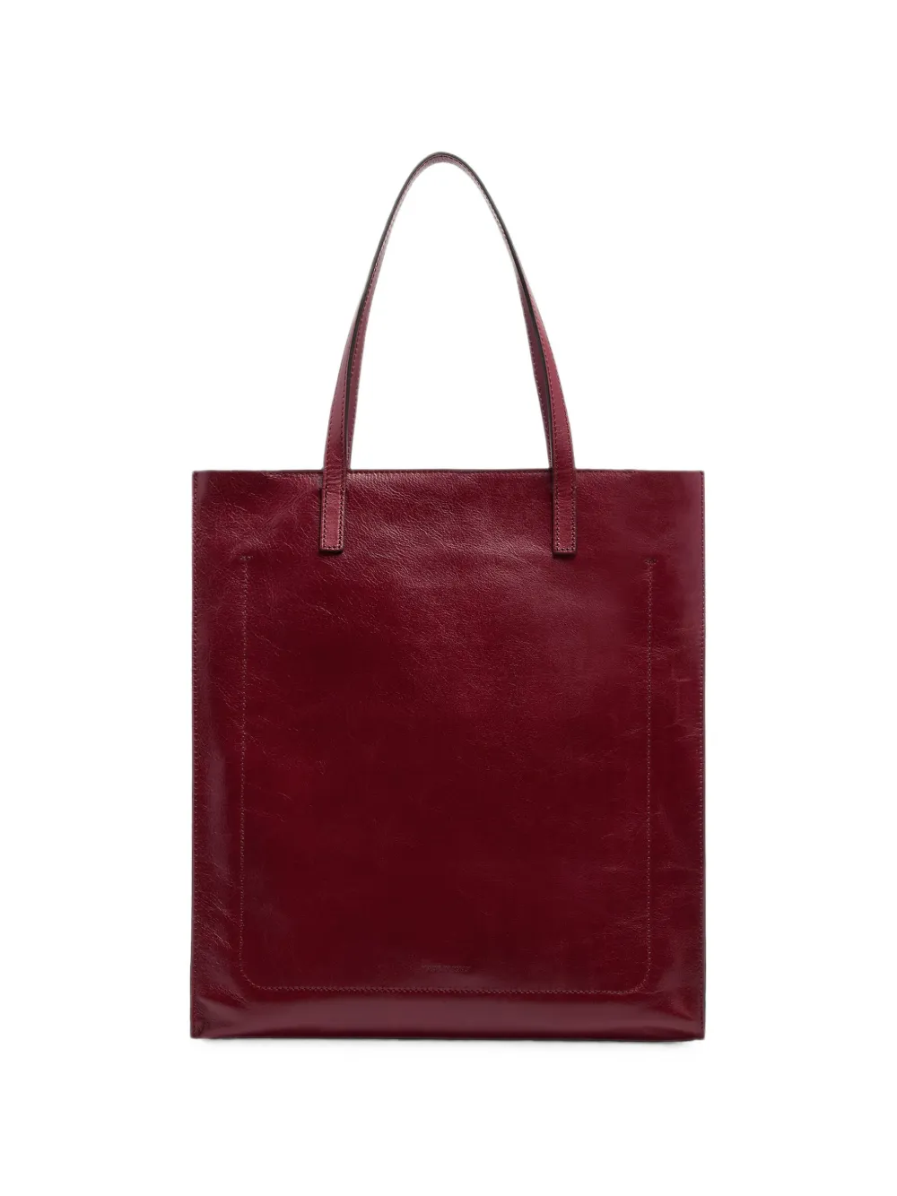The Bridge Shopper van rundleer Rood