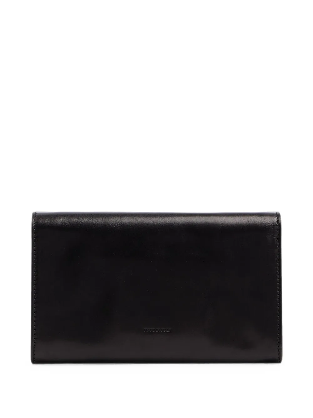 The Bridge Clutch met klepsluiting Zwart