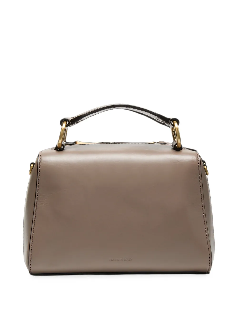 The Bridge Laura leren shopper Beige