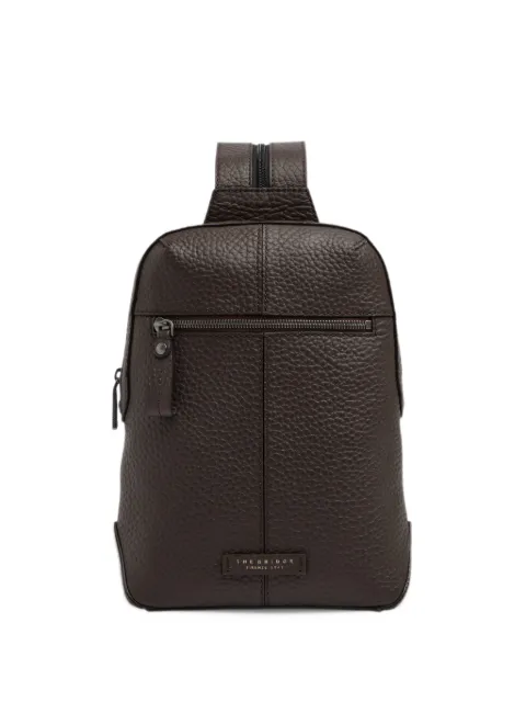 The Bridge grained leather backpack