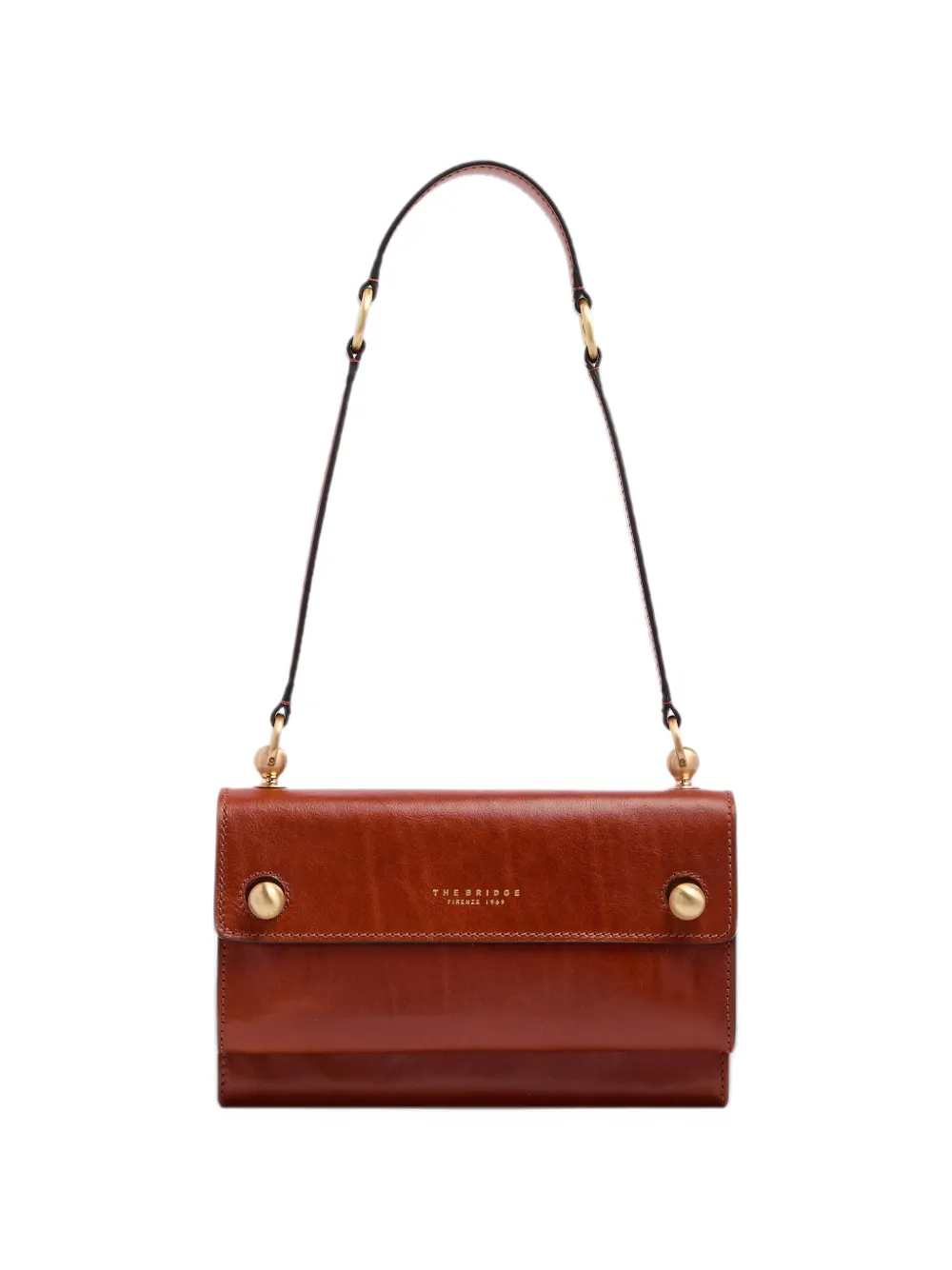 The Bridge Borsa a spalla in pelle - Marrone