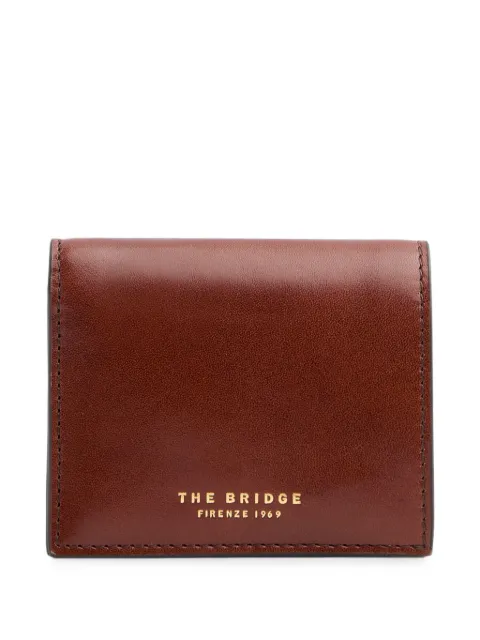 The Bridge leather bi-fold wallet
