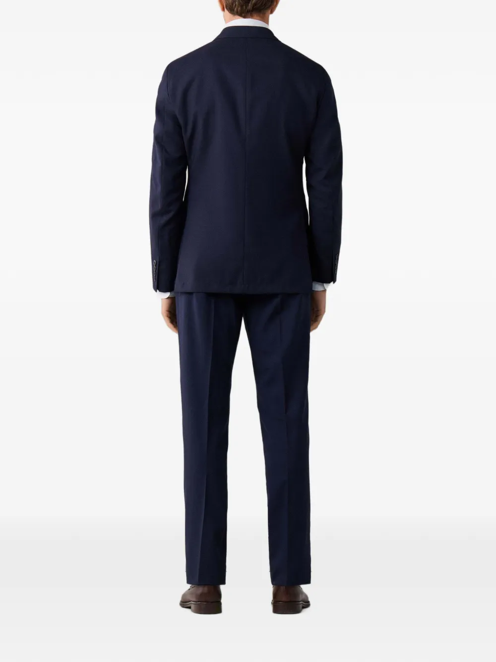Hackett London Blazer met enkele rij knopen Blauw