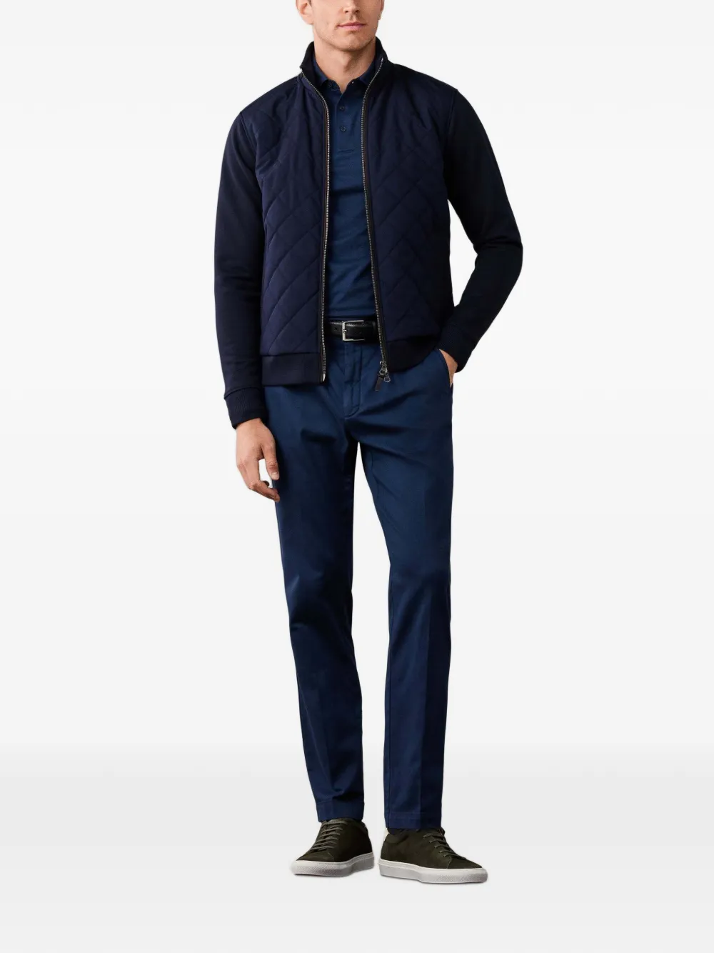 Hackett London Straight broek Blauw