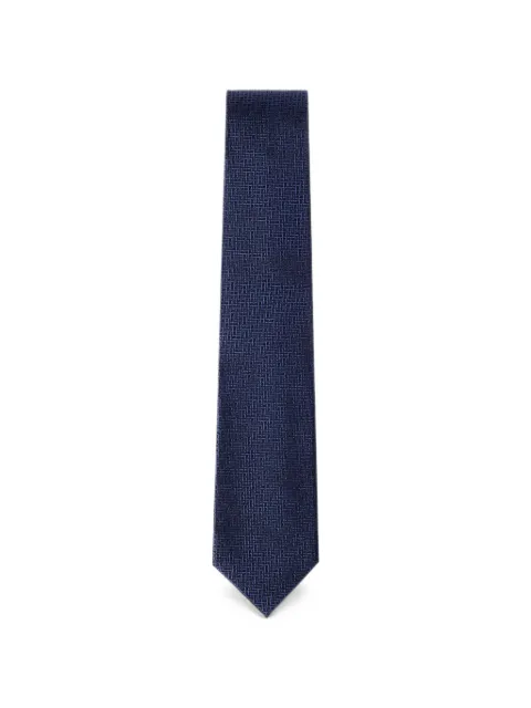 Hackett London H-monogram silk tie