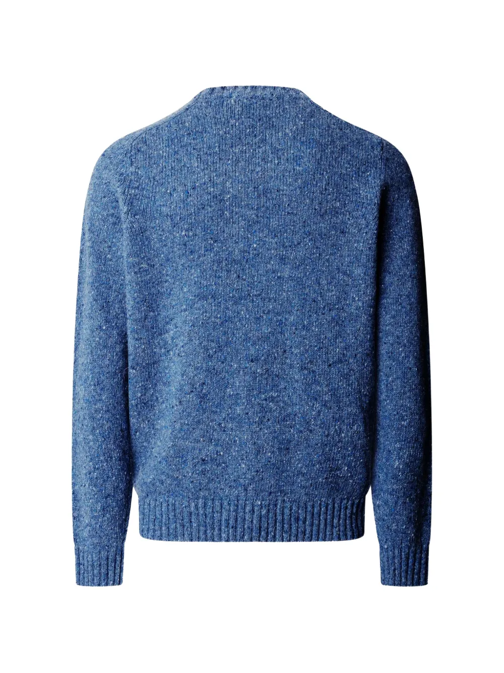 Hackett London Wollen trui met ronde hals Blauw