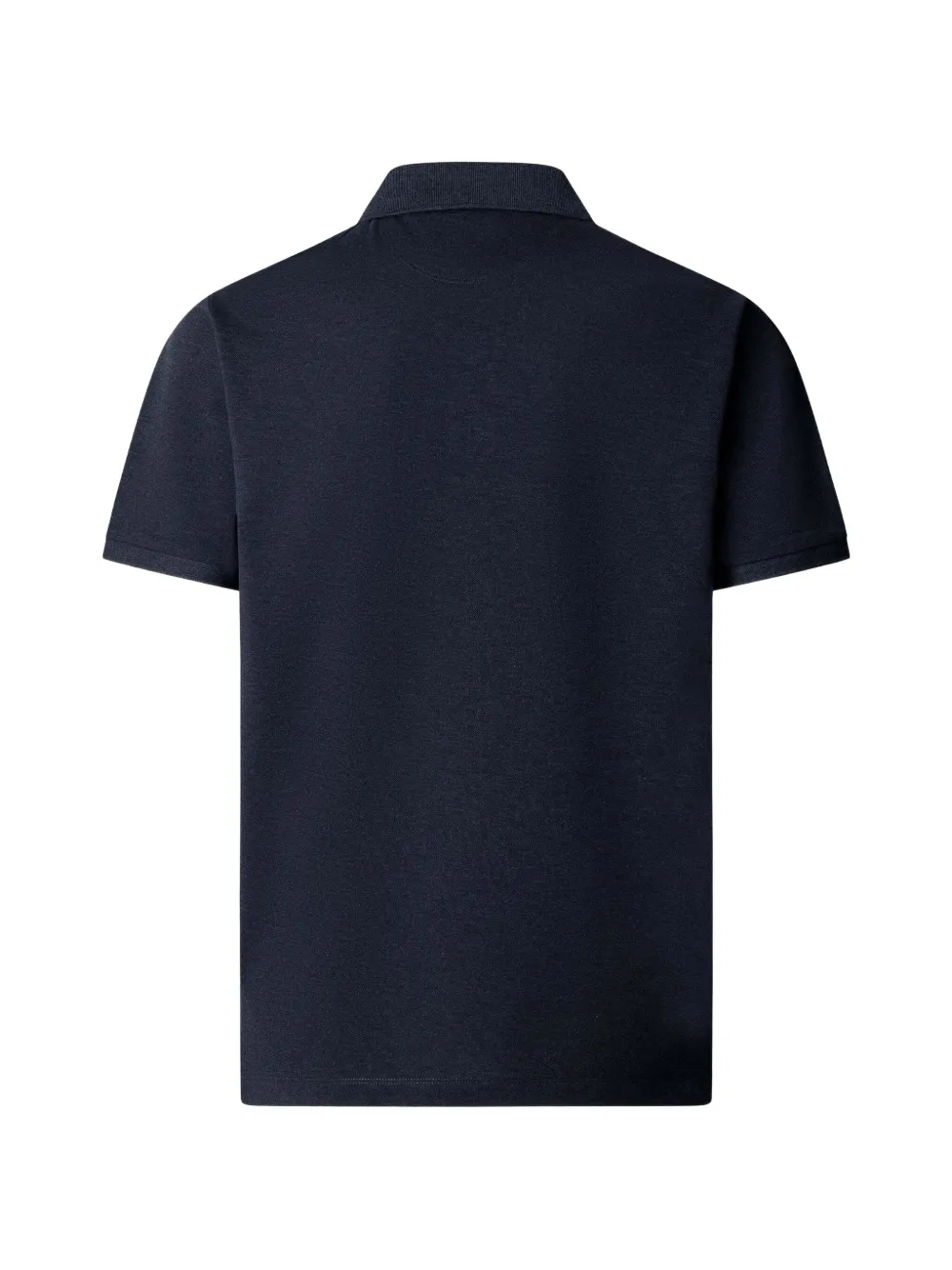 Hackett London Katoenen poloshirt met geruite afwerking Blauw