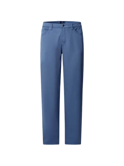 Hackett London Trinity sateen-weave trousers