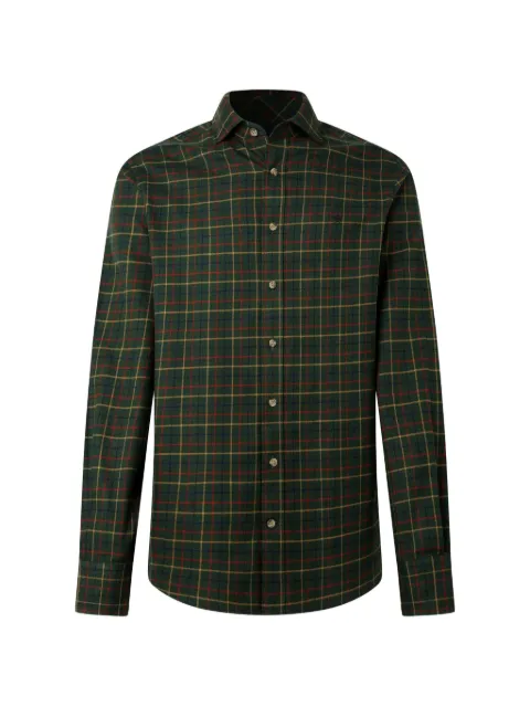 Hackett London camisa con cuadros estampados