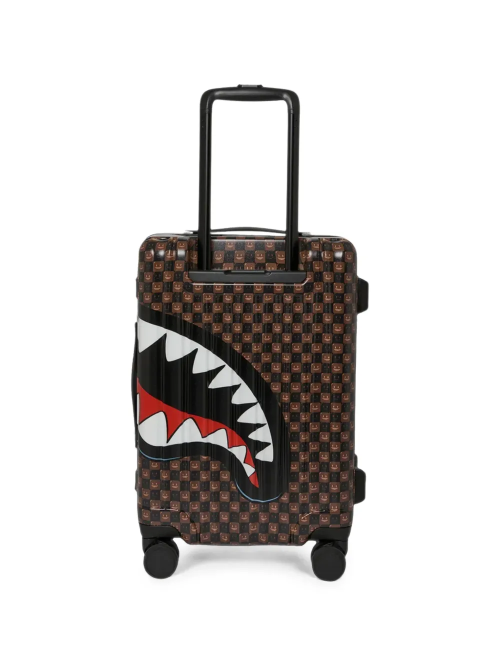 Sprayground Sharks in Paris koffer Bruin
