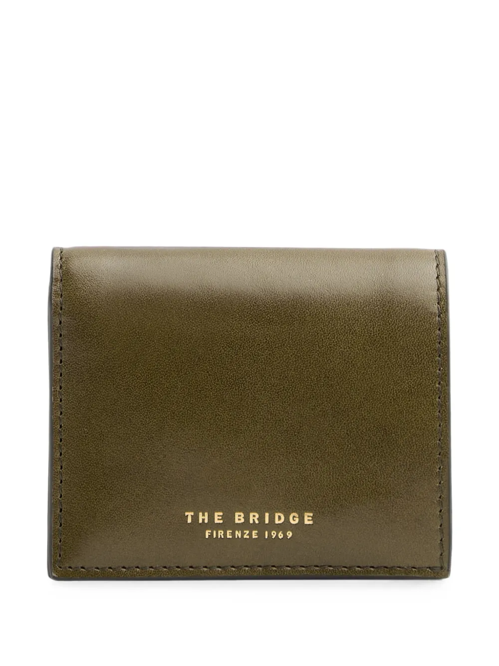The Bridge Lara logo-print leather wallet