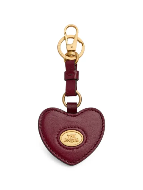 The Bridge heart-shaped leather keyring