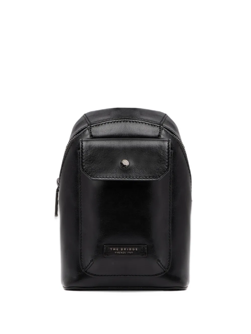 The Bridge leather belt bag - Nero